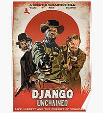 Póster DJANGO DESENCADENADO