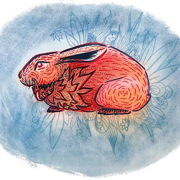 Artwork thumbnail, Red Rabbit by -SoJa-