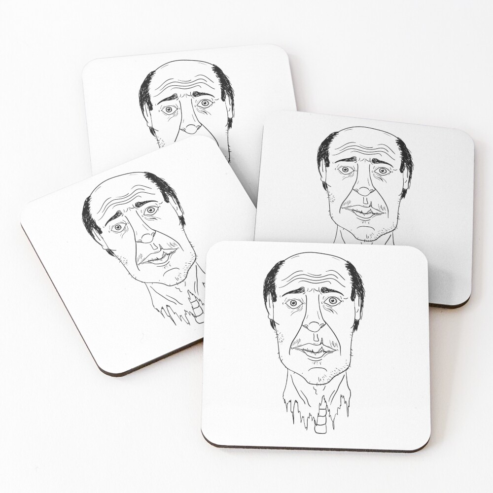 Item preview, Coasters (Set of 4) designed and sold by DreadThreads.