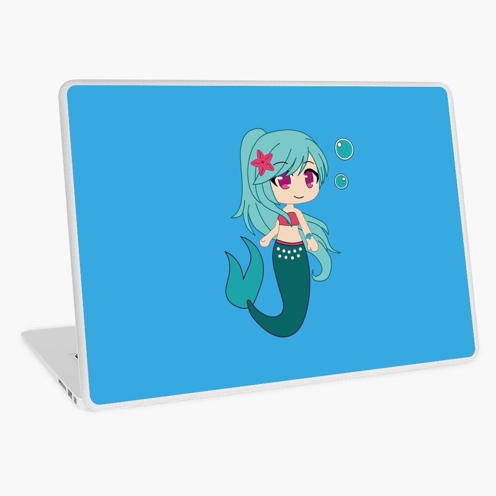 Funda y vinilo para iPad for Sale con la obra «Gacha Life Series - Linda  sirena Gacha» de uwu-kitty | Redbubble