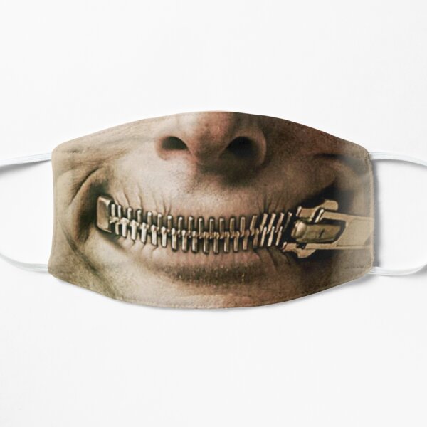 halloween zipper Flat Mask