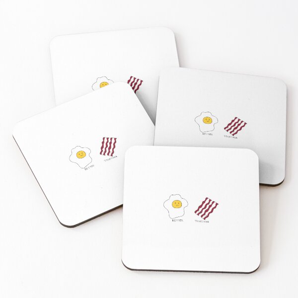 Item preview, Better Together: bacon and eggs designed and sold by grac's doodles.