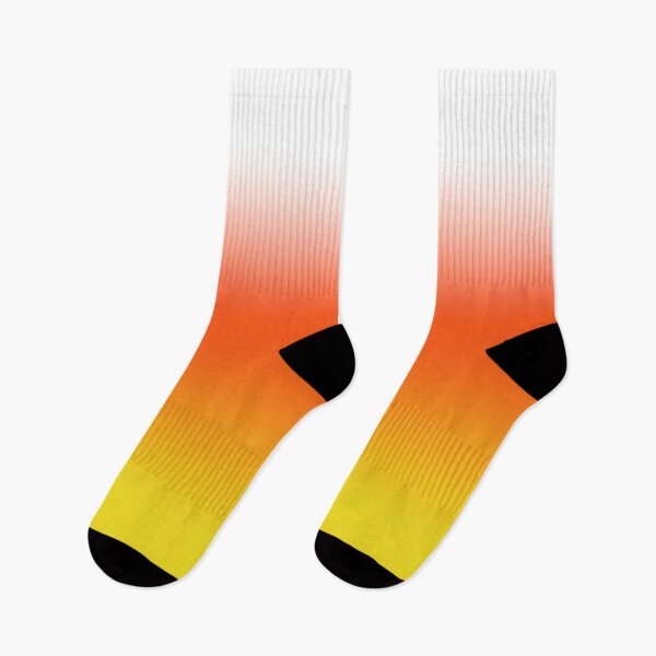 Item preview,  Halloween Candy Corn Ombre Orange Yellow White designed and sold by SOCKSbySBD.