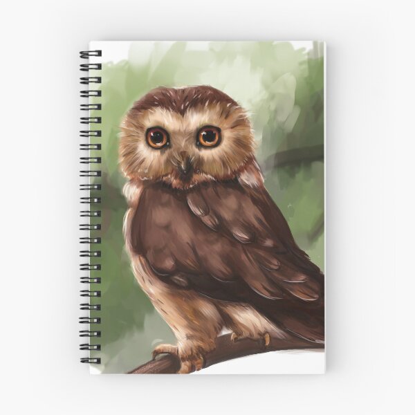 Item preview, Owl on branch designed and sold by VijunArt.