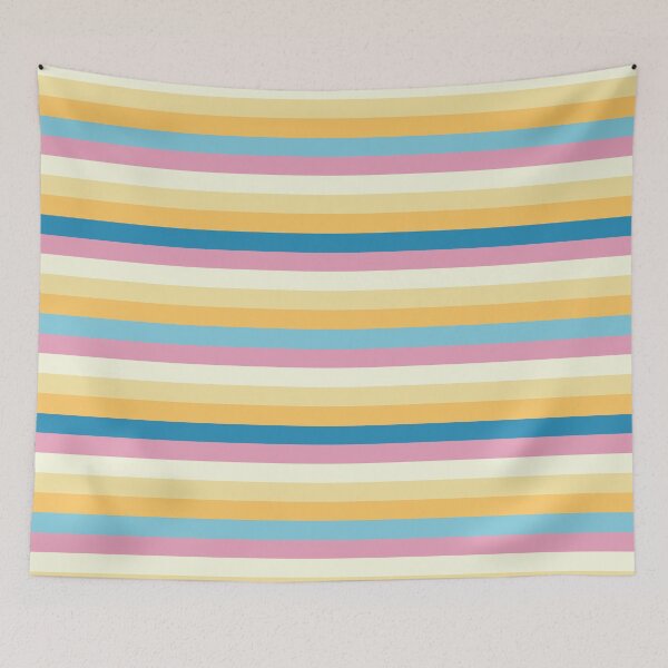 Item preview, Colourful Stripe in Blue and Orange designed and sold by Moyanana.