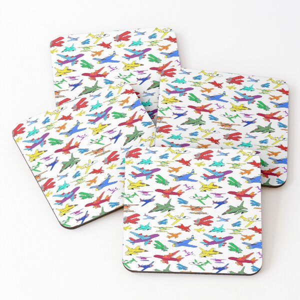 Item preview, Colorful Airplanes designed and sold by judgeart.