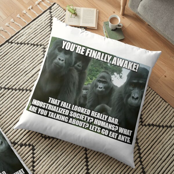 Youre Finally Awake Pillows Cushions Redbubble