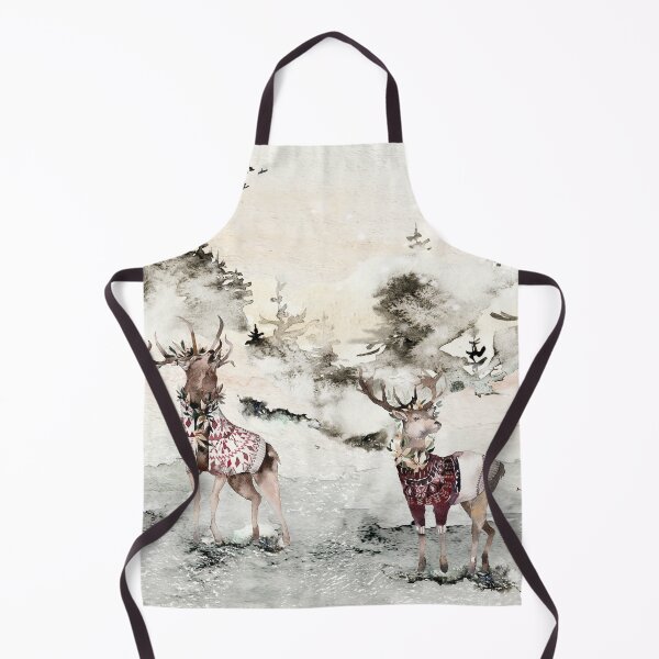 Item preview, Christmas Holiday Winter Deer Scene designed and sold by OliviaAndAva.