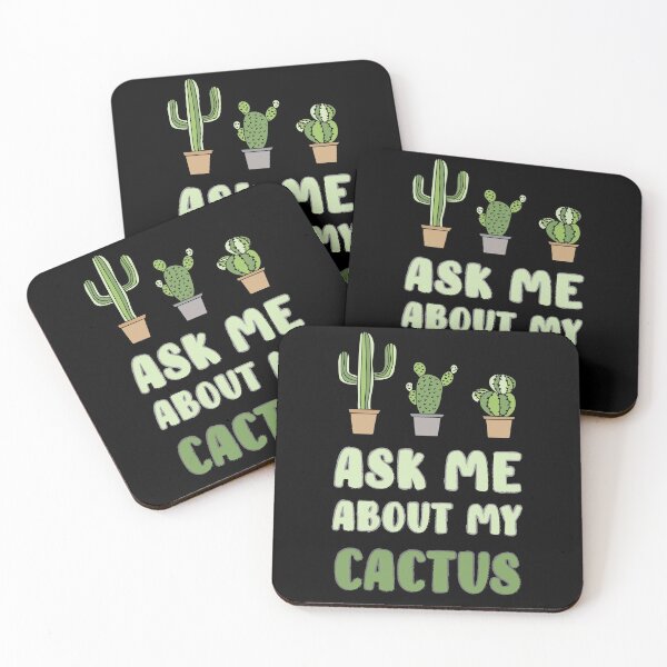 Item preview, Ask Me About My Cactus designed and sold by ByEmil.