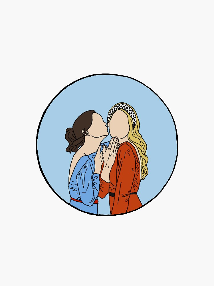 Serena And Blair Sticker Sticker By Becwriight Redbubble