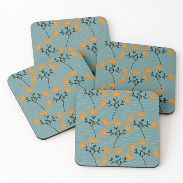 Item preview, Minimal Marigolds designed and sold by Kate Greene.