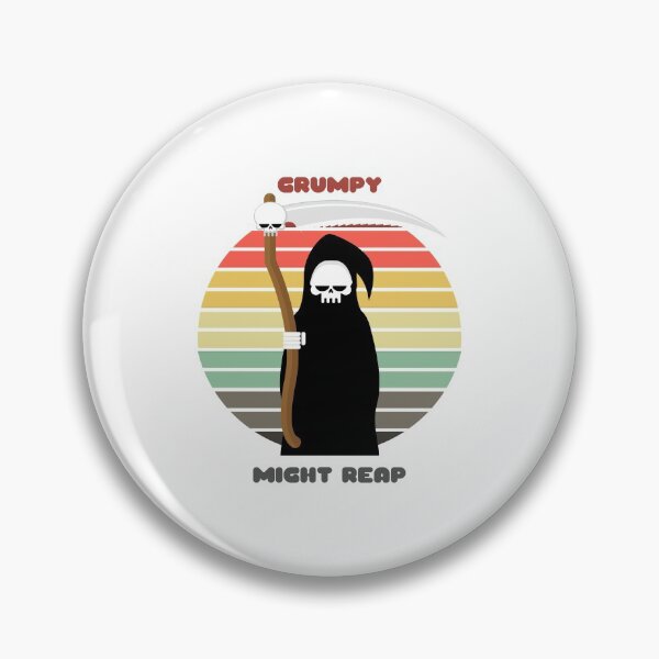 Item preview, Sunset Reaper / Grumpy, Might Reap designed and sold by Nathalie Aynié.