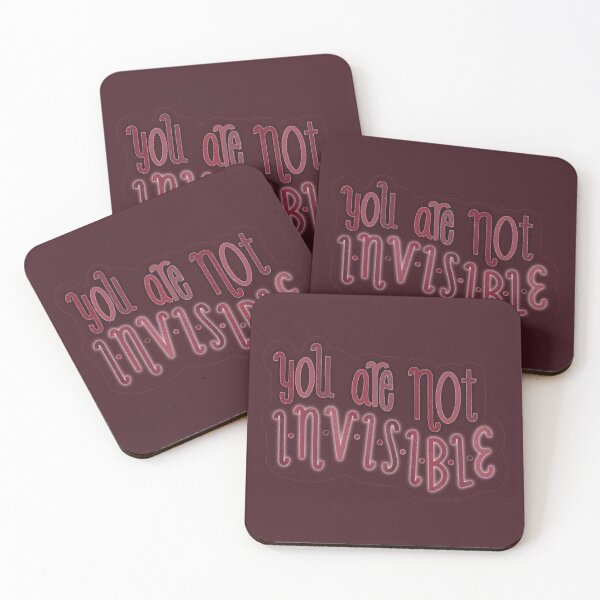 Item preview, You are Not Invisible designed and sold by Sam Meng.