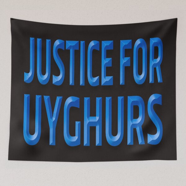 Item preview, JUSTICE FOR  UYGHURS designed and sold by Ralek.