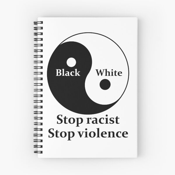 Item preview, Stop racist, Stop violence designed and sold by Francesko221.