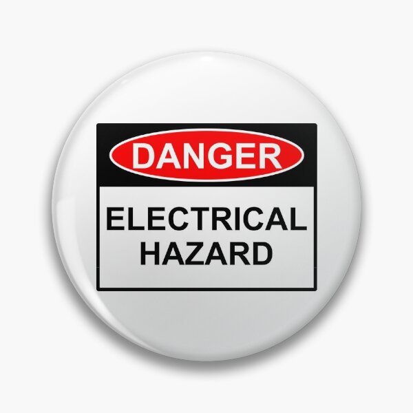 Item preview, Danger Electrical Hazard Sign Design Fashion Statement designed and sold by SumoShark.