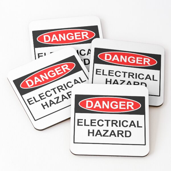 Item preview, Danger Electrical Hazard Sign Design Fashion Statement designed and sold by SumoShark.