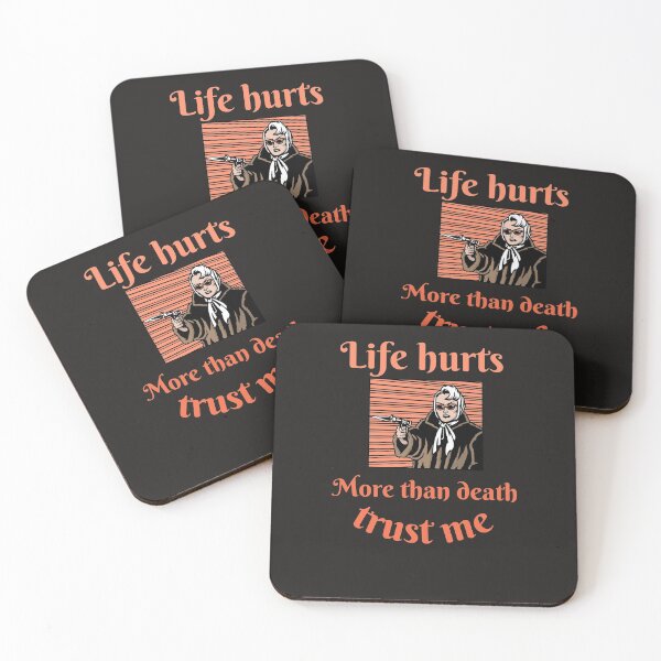 Item preview, LIfe Hurts Satire designed and sold by Aprilreign1111.