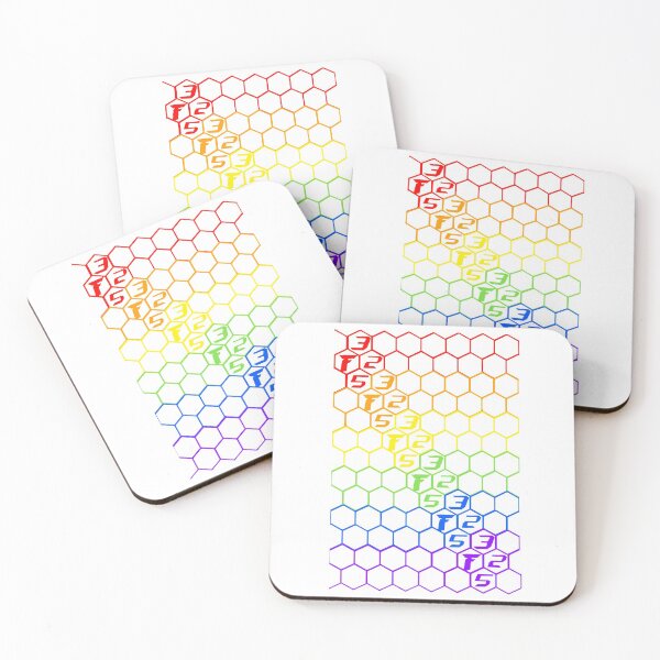 Item preview, f 325 hexagon pride flag designed and sold by Estop.