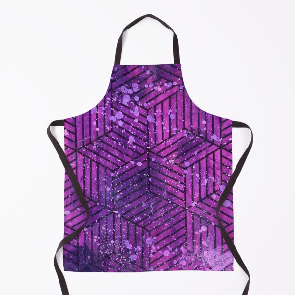 Item preview, Geometric Purple Splatter Alcohol Ink Artwork designed and sold by christy247.