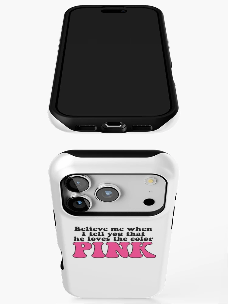 Thumbnail 3 of 4, iPhone Case, Pink designed and sold by RafaTakami.
