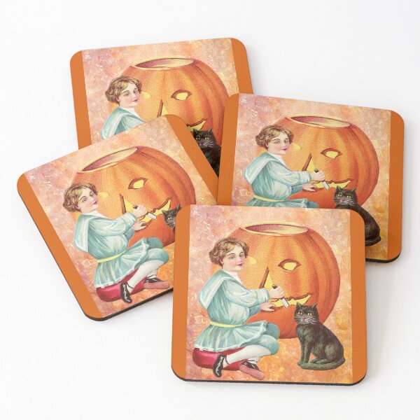 Item preview, PUMPKIN CARVING WITH KITTY designed and sold by Tammera.