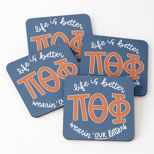 Item preview, Pi Theta Phi Life Is Better Wearin’ Our Letters designed and sold by taylorbranum.