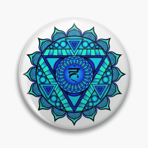 Item preview, Throat Chakra Symbol designed and sold by SeedofAscension.