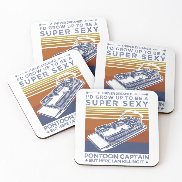 Item preview, Retro I Never Dreamed I'd Grow Up to be a Pontoon Captain designed and sold by Noahlaz.