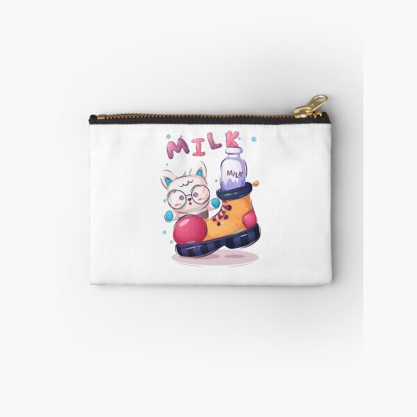 Artikelvorschau, Nette Katze - weiße Katze - Miau - Milch - Schuh entworfen und verkauft von Nouni-abdo.