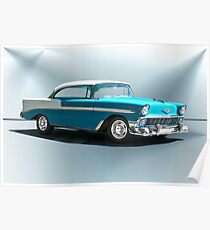1956 Chevrolet Bel Air Hardtop Poster