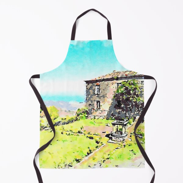 Item preview, Garden with well of the noble palace of Laureana Cilento designed and sold by Giuseppe Cocco.