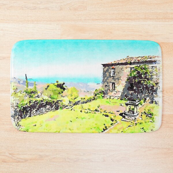 Item preview, Garden with well of the noble palace of Laureana Cilento designed and sold by Giuseppe Cocco.