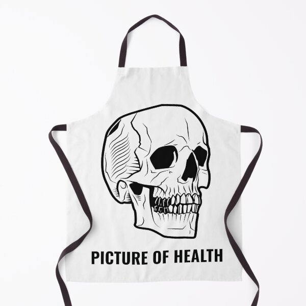 Item preview, Black & White Picture of Health Skull designed and sold by HarryHas.