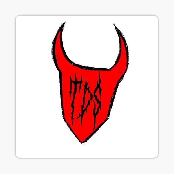 "TDS Logo" Sticker for Sale by TheDevilSociety | Redbubble