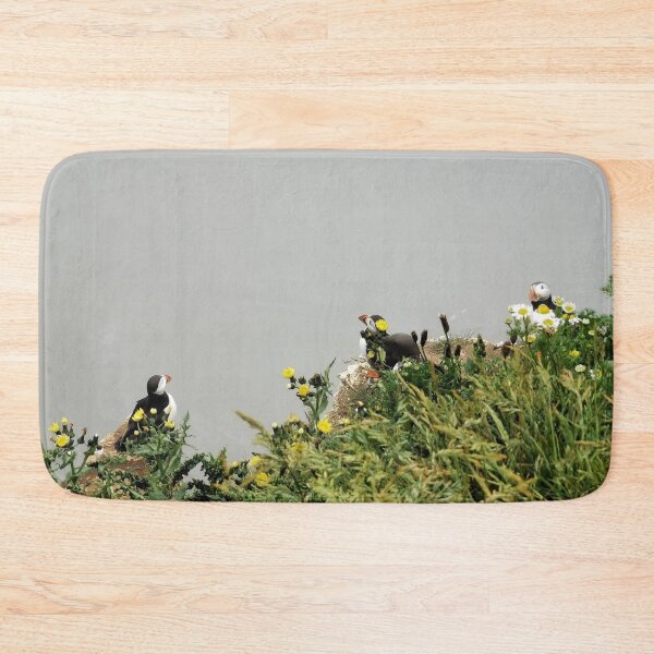 Item preview, Puffins & Flowers designed and sold by AmyHuntPhotos.