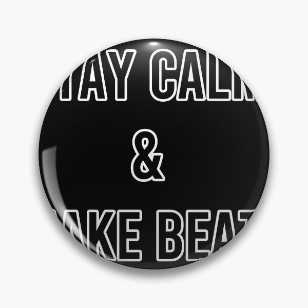Item preview, Stay Calm & Make Beats designed and sold by LeashUndone.