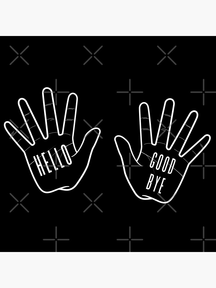 Klaus Hargreeves Hands Umbrella Academy Hello Goodbye 4 Poster For Sale By Kauzsl Redbubble 