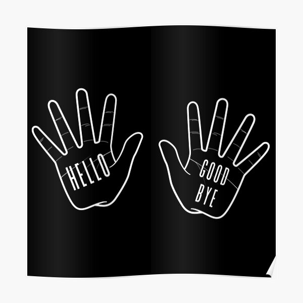 Klaus Hargreeves Hands Umbrella Academy Hello Goodbye 4 Poster By Kauzsl Redbubble 