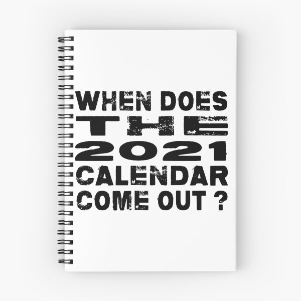 Item preview, 2021 calendar funny quote about the new year designed and sold by khalidelk.