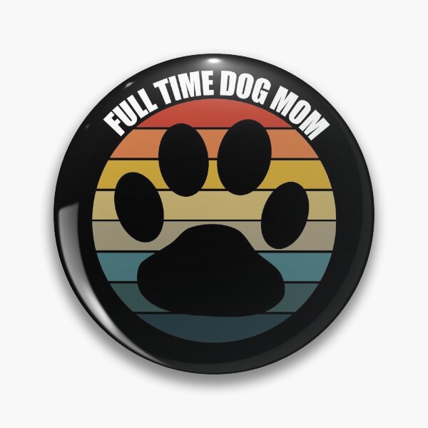 Item preview, Full Time Dog Mom Retro Sunset designed and sold by RandomStuffShop.