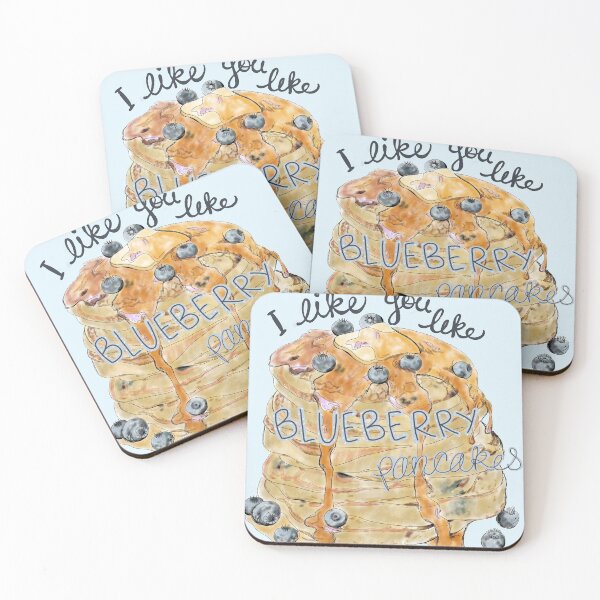Item preview, I Like You Like Blueberry Pancakes designed and sold by MeGustaMucho.