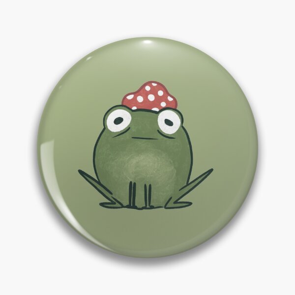 Aperçu de l'œuvre Grenouille avec un chapeau de champignon créée et vendue par SpilledLight.