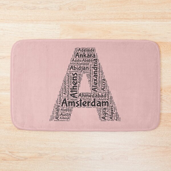 Item preview, LETTER A TYPOGRAPHY POSTER  designed and sold by rashadat.