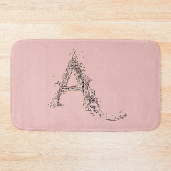 Item preview, LETTER A TYPOGRAPHY POSTER  designed and sold by rashadat.