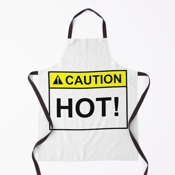 Item preview, Caution HOT Sign Design graphics for all designed and sold by SumoShark.