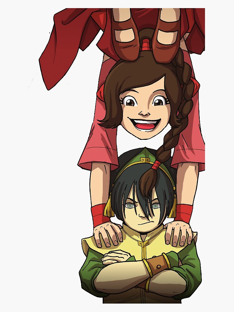 Ty Lee And Toph Sticker For Sale By Letayl3 Redbubble