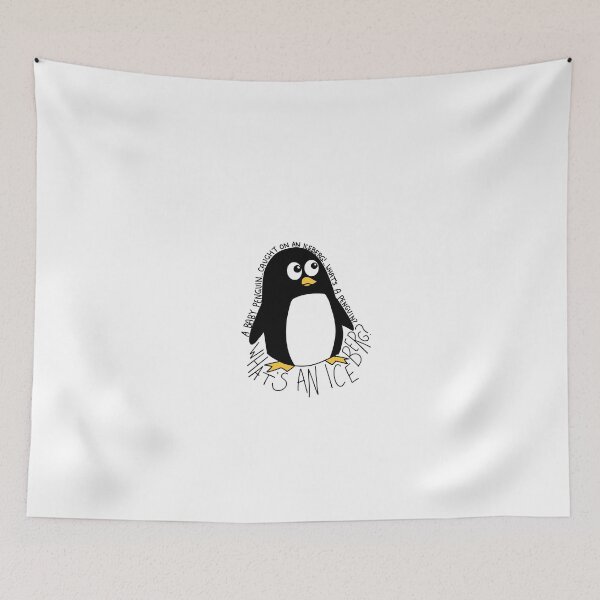 Item preview, A Baby Penguin Caught on An Iceberg designed and sold by Jada Fontanez.