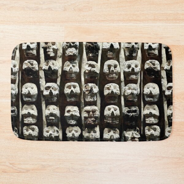 Item preview, Carved stone Tzompantli, at The Templo Mayor designed and sold by DotorEaon.