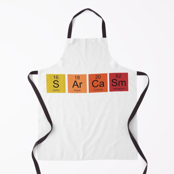 Item preview, Retro colors periodic table Sarcasm designed and sold by TamGustam.